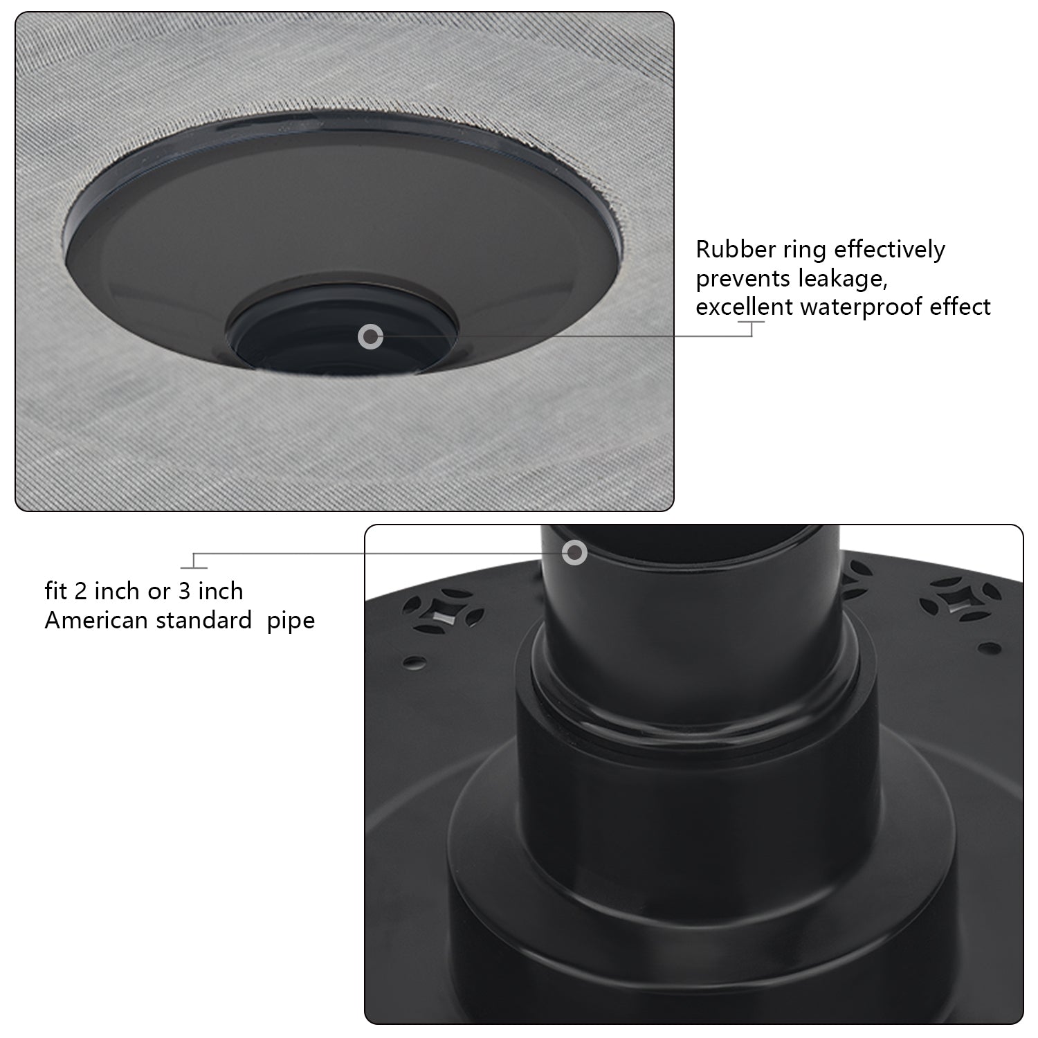 Freestanding Bathtub Drain Rough-In Kit Brass Tail Pipe