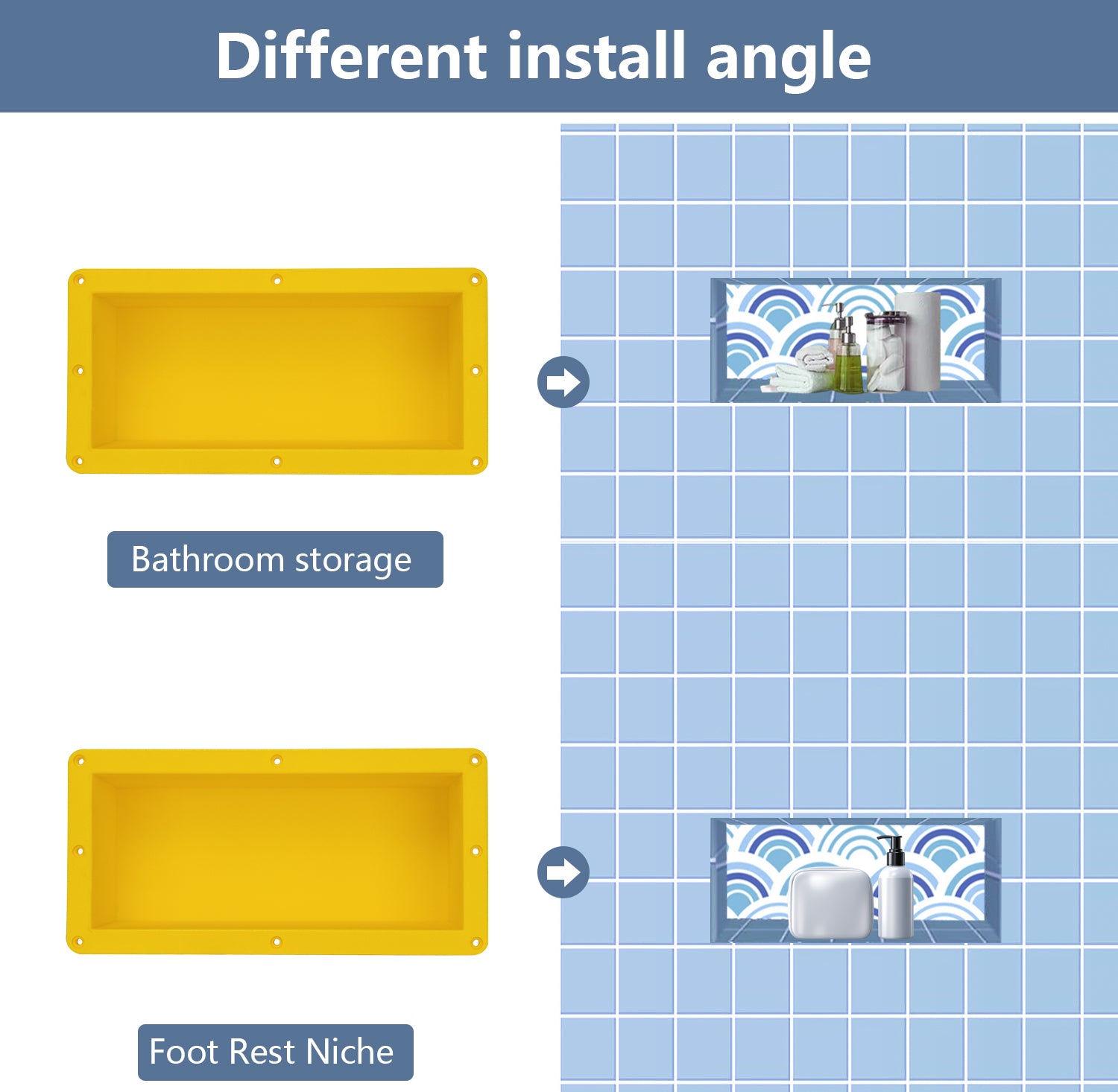 Shower Niche  Inside Dimension 14