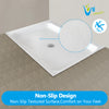 Acrylic Shower Base 48X36X5-1/2in Single Threshold and Center Drain in White