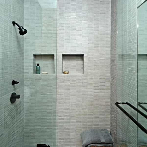 16''×32''Double Shelves Shower Niche  for Bathroom Storage   UGRN3216