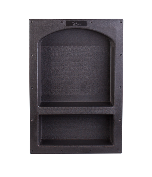 17"×25"  Tile Ready Plastic Arch Double Shower Niche  UGARN201