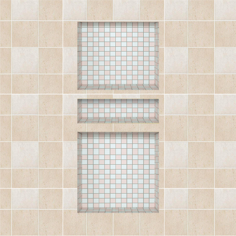 Recessed Shower Niche Triple Shower Shelves 36