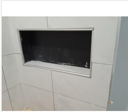 Quick & Easy Ready For Tile Recessed Shower Niche Flapped Over Thin Flange Wall Niche Insert